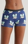 Meundies Boyshort Briefs In Mint To Be