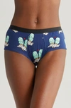 Meundies Cheeky Briefs In Mint To Be