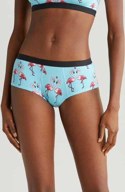 Meundies Cheeky Briefs In Love Birds