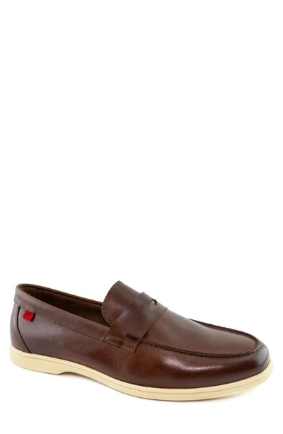 Marc Joseph New York Veneto Loafer In Saddle Napa