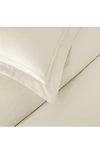Pure Parima 500 Thread Count 100% Certified Egyptian Cotton Sateen Double Hemstitch Yalda Duvet Cove In Ivory