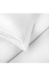 Pure Parima 500 Thread Count 100% Certified Egyptian Cotton Sateen Double Hemstitch Yalda Duvet Cove In White