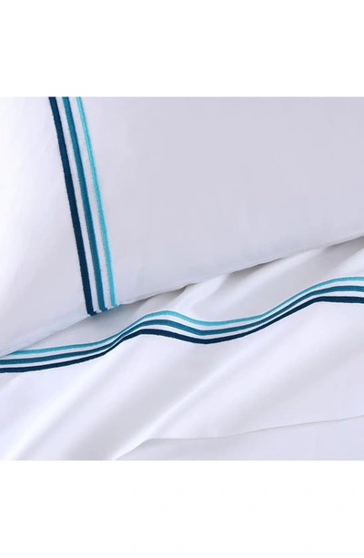 Pure Parima Triple Luxe Sateen Sheet Set In Teal