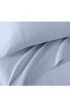 Pure Parima Set Of 2 Ultra 400 Thread Count Sateen Pillowcases In Icy Blue