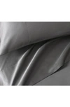 Pure Parima Set Of 2 Ultra 400 Thread Count Sateen Pillowcases In Charcoal