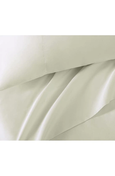 Pure Parima Set Of 2 Ultra 400 Thread Count Sateen Pillowcases In Ivory