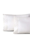 Pure Parima Hira Set Of 2 400 Thread Count Pillowcases In Ivory