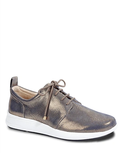 Milano Bags Women's Fd Tennis Shoes In Pewter In Silver