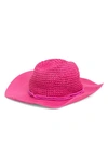 Vince Camuto Straw Cowboy Hat In Pink