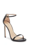 Stuart Weitzman Nudist Ankle Strap Sandal In Black