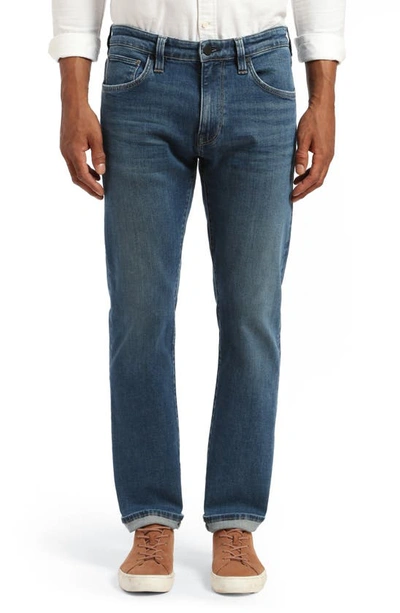 34 Heritage Cool Tapered Slim Fit Jeans In Shaded Blue Selvedge