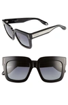 Givenchy 53mm Sunglasses In Black/ Grey
