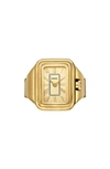 Fossil Raquel Watch Ring, 14mm In Gold