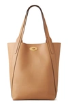 Mulberry Bayswater Heavy Grain Leather North/south Tote In Sable