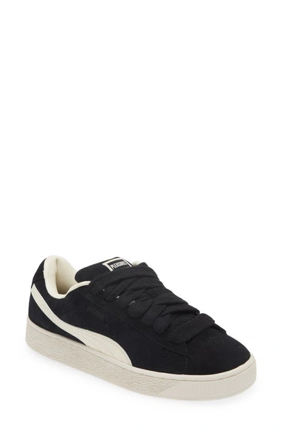 Puma Xl Pleasures Sneaker In  Black-frosted Ivory