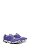 On Cloud 5 Running Sneaker In Blueberry/feather