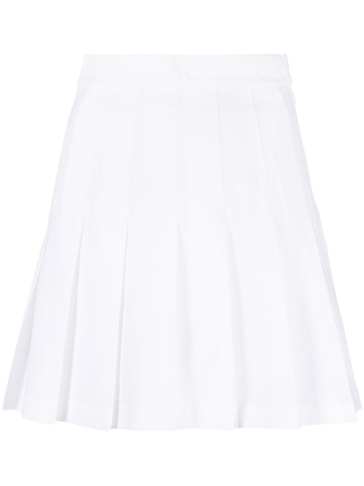 J. Lindeberg Fay Pleated Skirt In White