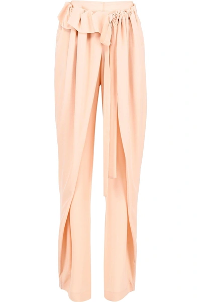 Stella Mccartney Kristen Wrap Trousers In Pink