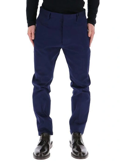 Dsquared2 Tailored Trousers In Navy