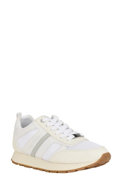 Calvin Klein Carlla Sneaker In White