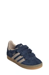 Adidas Originals Kids' Gazelle Sneaker In Night Indigo/ Taupe/ Gum