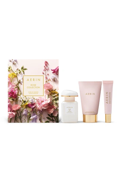 Estée Lauder Aerin Rose De Grasse Joy Bloom Beauty Essentials Set (limited Edition) $232 Value In White