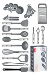 Kaluns Kitchen Utensil 24-piece Set In Grey