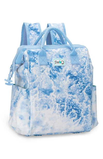 Swiglife Sea Spray Packi Backpack Cooler In Blue