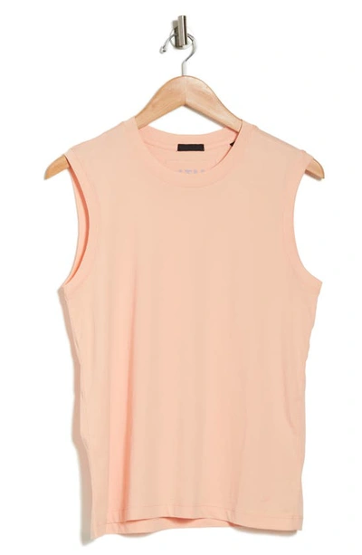 Atm Anthony Thomas Melillo Classic Jersey Boy Tee In Tropical Peach