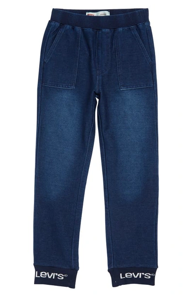 Levi's® Kids' Logo Denim Joggers In Vault