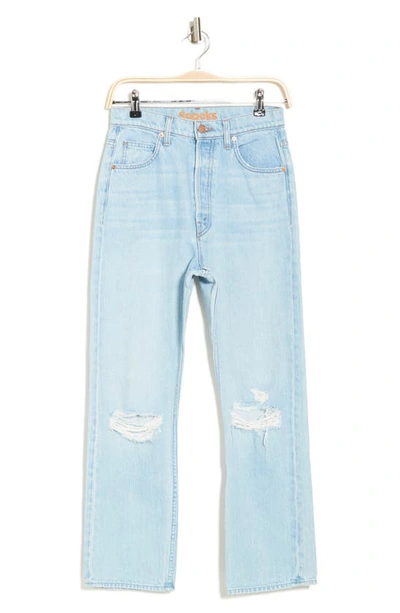 Mother The Tippy Top Sweet Tooth High Waist Ankle Narrow Straight Jeans In Lots Of Nibbles
