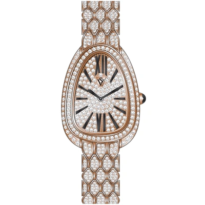 Christian Van Sant Women's Bella Rose Gold Dial Watch In Multi