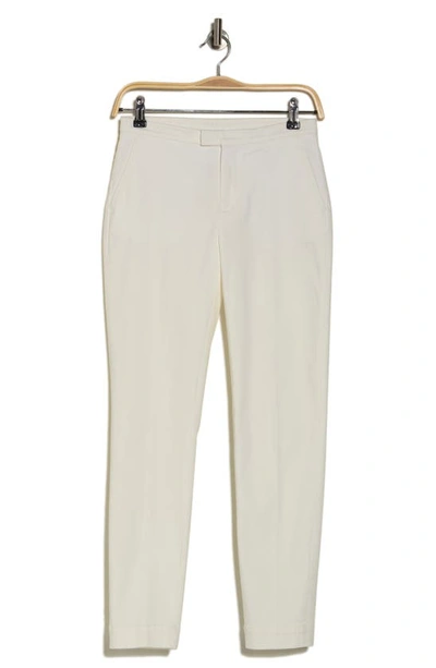 Atm Anthony Thomas Melillo Enzyme Wash Slim Crop Pants In Chalk