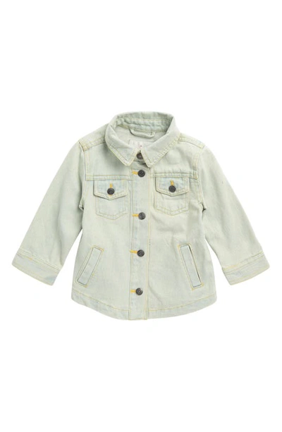 Urban Republic Babies' Denim Shirt Jacket In White Wash