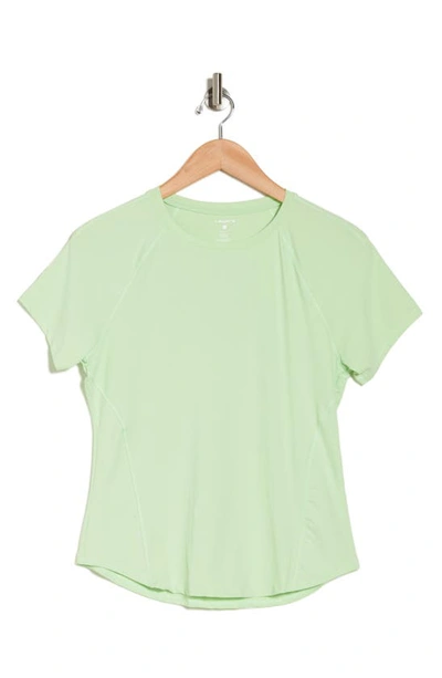 Layer 8 Performance T-shirt In Green Ash