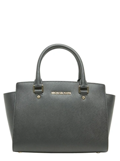 Michael Michael Kors Selma Tote In Black