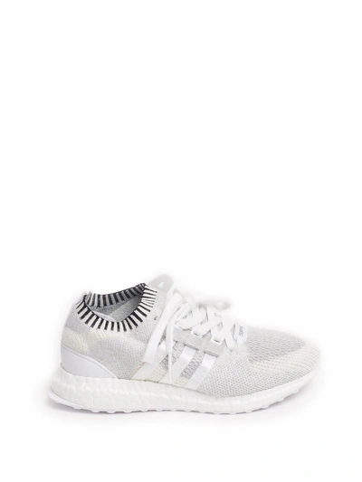 Adidas Originals Eqt Support Ultra Primeknit Sneakers In White