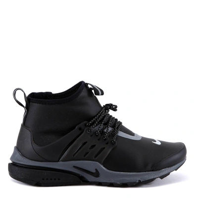 Nike Air Presto Mid Utility Sneakers In Black