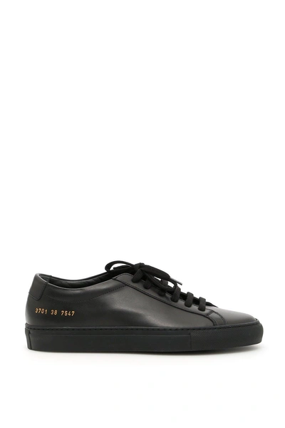 Common Projects Original Achilles Sneakers In Black