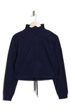 90 Degree By Reflex Warp X Selena Half-zip Pullover In Maritime Blue