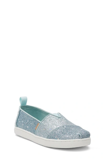 Toms Kids' Alpargata Sneaker In Light/ Pastel Green