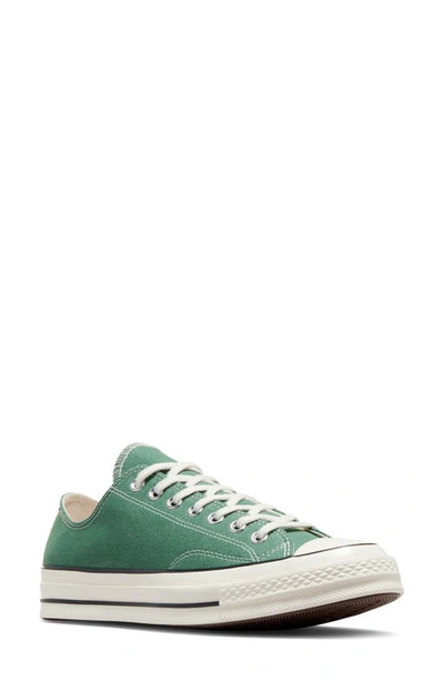 Converse Chuck 70 Low "admiral Elm Green" Sneakers In Admiral Elm/ Egret/ Black