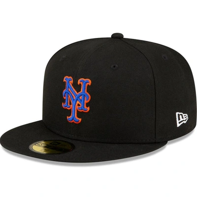 New Era Kids' Youth   Black New York Mets Authentic Collection Alternate On-field 59fifty Fitted Hat