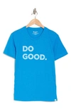 Cotopaxi Do Good Organic Cotton Blend T-shirt In Saltwater