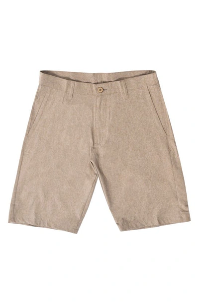 Burnside Hybrid Shorts In Gray