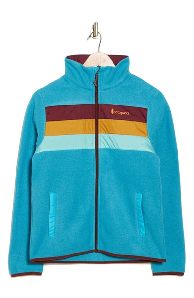 Cotopaxi Teca Water Repellent Fleece Jacket In Bye Bye Blues