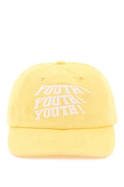 Liberal Youth Ministry Cotton Baseball Cap In Yellow Cotton