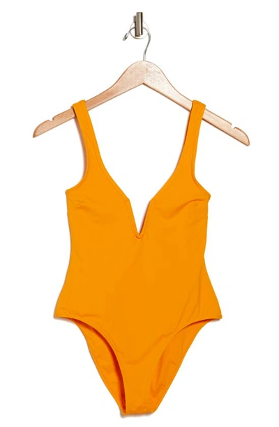 L*space Coco Classic One-piece Swimsuit In Man Mango