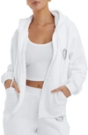 House Of Cb Mirage Cotton Blend Hoodie In White