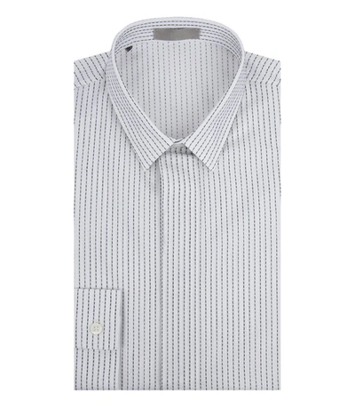 Dior Homme Stitch Detailing Cotton Shirt In 41 Cm
